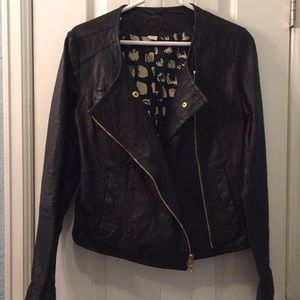 Idra, Anthropologie - Black Leather Jacket M